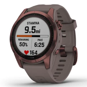 Garmin Fenix 7S Sapphire Solar - Titanium Dark Bronze